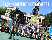 Oktoberfest 2018 Standkonzert der Oktoberfestkapellen vor der Bavaria am 30.09.2018 (©Foto: Martin Schmitz)